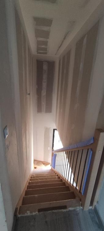 pomieszczenie przed szpachlowaniem