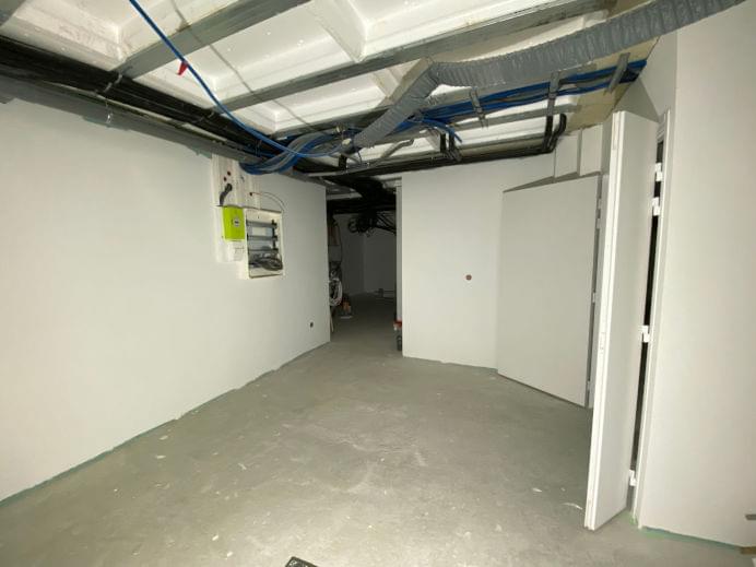 pomieszczenie po szpachlowaniu